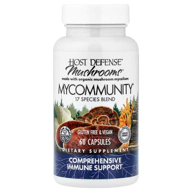 Грибной комплекс Host Defense™ MyCommunity®, 60 капсул