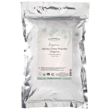 Порошок ячменной травы Starwest Botanicals Organic, 453.6 г