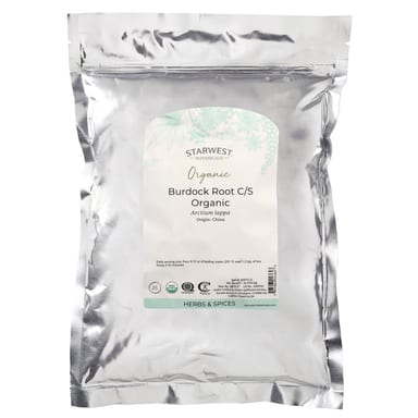 Корень лопуха Starwest Botanicals Organic C/S, 453.6 г