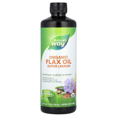 Масло Nature's Way Organic Flax Super Lignan, 720 мл