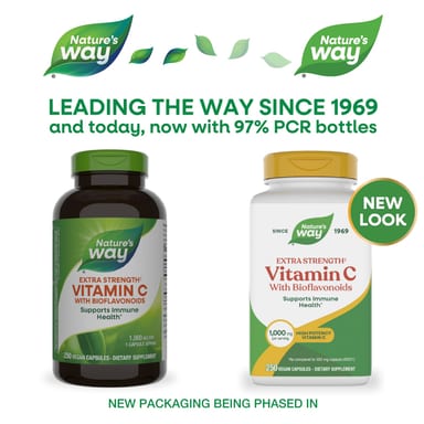 Витамин C Nature's Way With Bioflavonoids, 250 растительных капсул