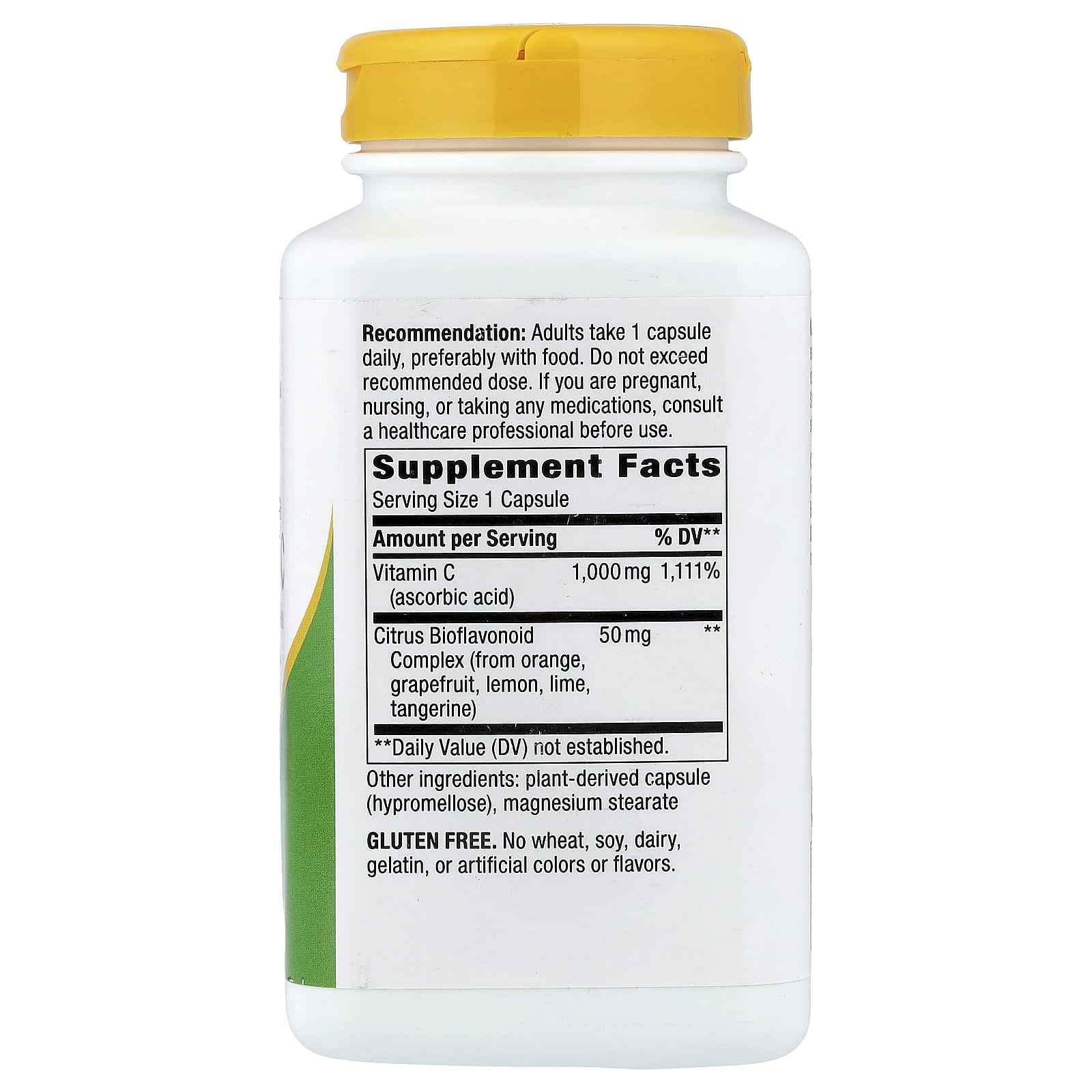 Витамин C Nature's Way With Bioflavonoids, 250 растительных капсул — фото 3