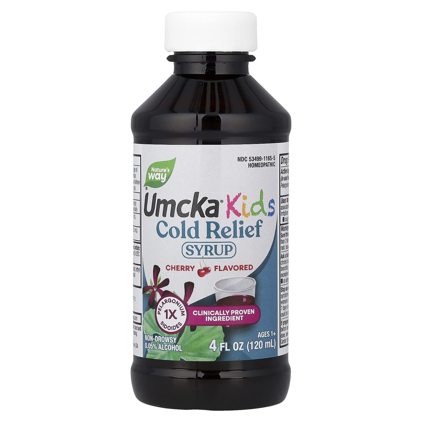 Сироп Nature's Way Umcka® Cold Relief, вкус Cherry, для детей от 1 лет, 120 мл