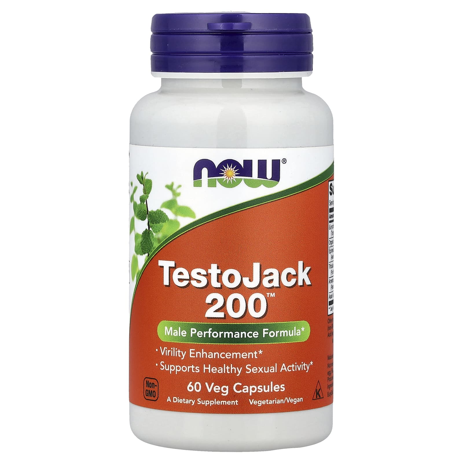 Комплекс TestoJack NOW Foods™, 60 растительных капсул