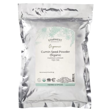 Кумин Starwest Botanicals Seed Powder, 453.6 г, порошок