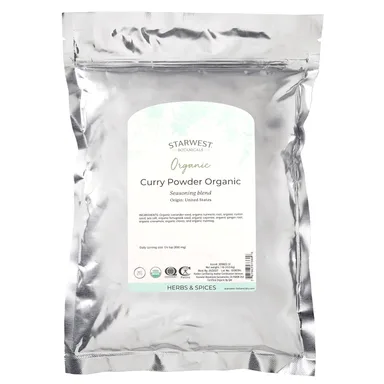 Фото товара: Порошок карри Starwest Botanicals, 453.6 г