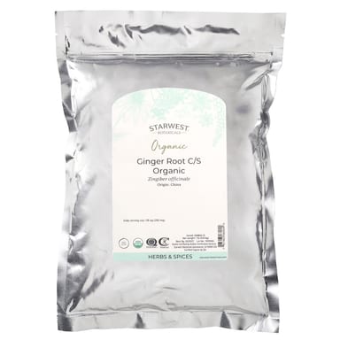 Имбирь Starwest Botanicals Organic Root C/S, 453.6 г