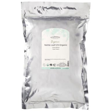 Лист крапивы Starwest Botanicals Organic Nettle Leaf C/S, 453.6 г