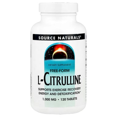 L-цитруллин Source Naturals L-Citrulline, 1000 мг, 120 таблеток