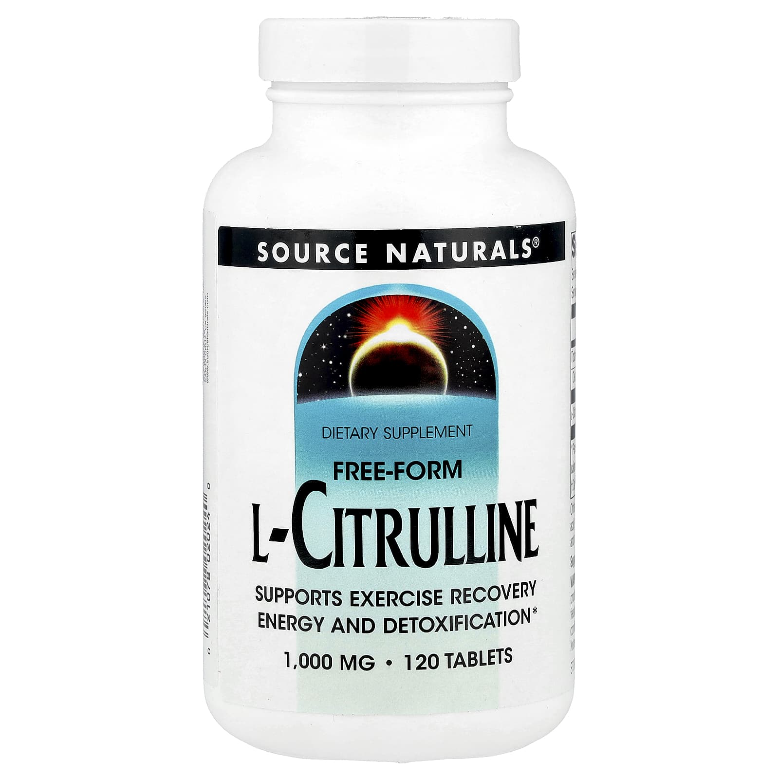 L-цитруллин Source Naturals L-Citrulline, 1000 мг, 120 таблеток