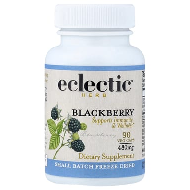 Замороженные ягоды черники Eclectic Herb, 90 вегетарианских капсул (480 мг на капсулу)