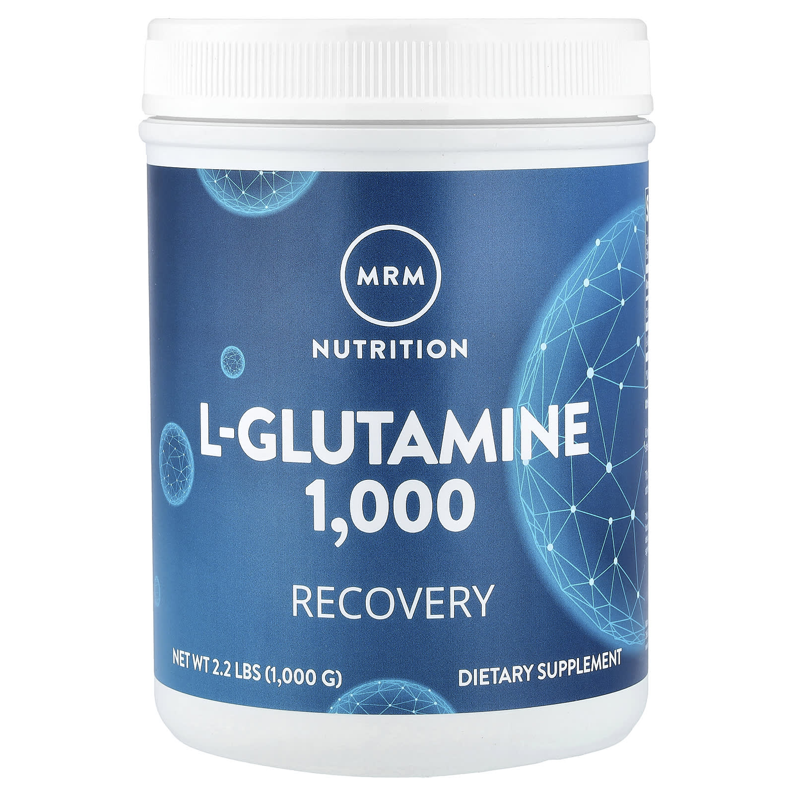 L-глютамин MRM Nutrition L-Glutamine 1000, оттенок Recovery, 1000 г