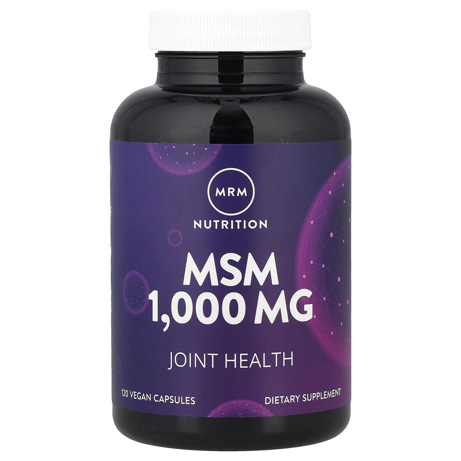МСМ MRM Nutrition, 1000 мг, 120 растительных капсул