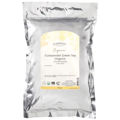 Фото товара: Зеленый чай Starwest Botanicals Organic Gunpowder, 453.6 г