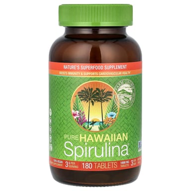 Спирулина Nutrex Hawaii Pure Hawaiian®, 1000 мг, 180 таблеток