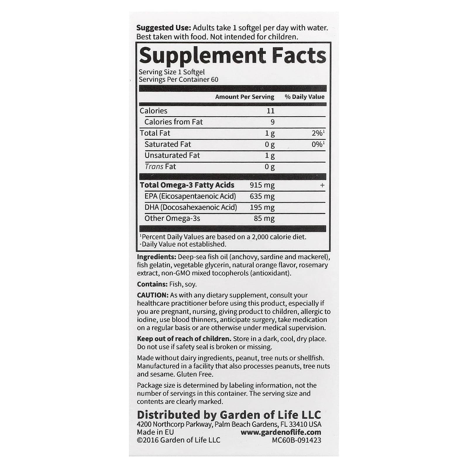 Рыбий жир Minami Nutrition Supercritical Cardio Omega-3, вкус Orange, 915 мг, 60 мягких капсул — фото 3