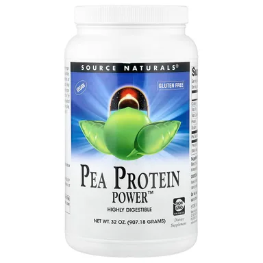 Фото товара: Гороховый протеин Source Naturals Power™, 907.18 г