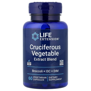 Экстракт крестоцветных овощей Life Extension, 60 вегетарианских капсул
