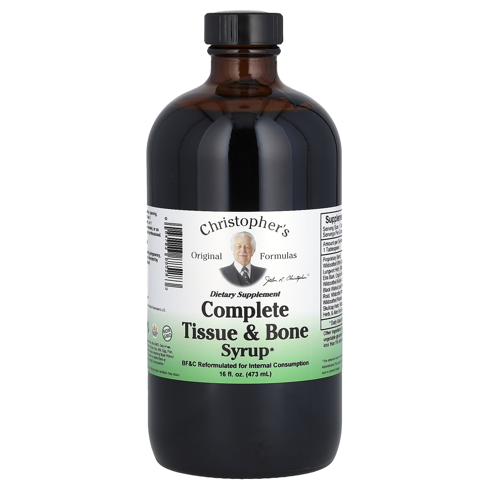 Сироп Christopher's Original Formulas Complete Tissue & Bone, 473 мл