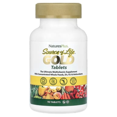 Мультивитамины NaturesPlus Source of Life® Gold The Ultimate Supplement, 90 таблеток