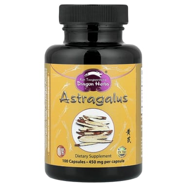 Астрагал Dragon Herbs, 450 мг, 100 капсул