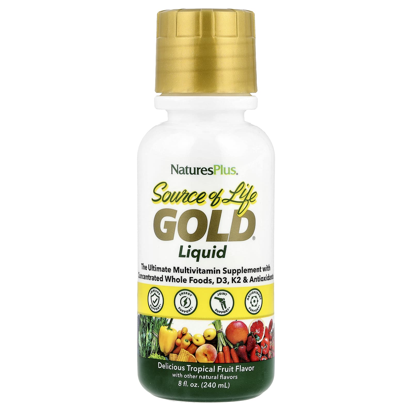 Жидкий витаминный комплекс NaturesPlus, 240 мл