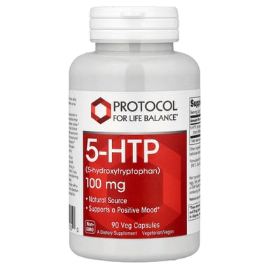 5-HTP Protocol for Life Balance 5-HTP, 100 мг, 90 растительных капсул