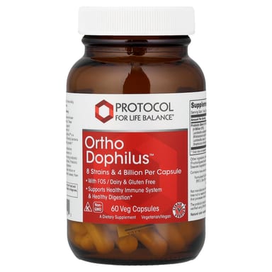 Пробиотик Ortho Dophilus Protocol for Life Balance™, 60 растительных капсул
