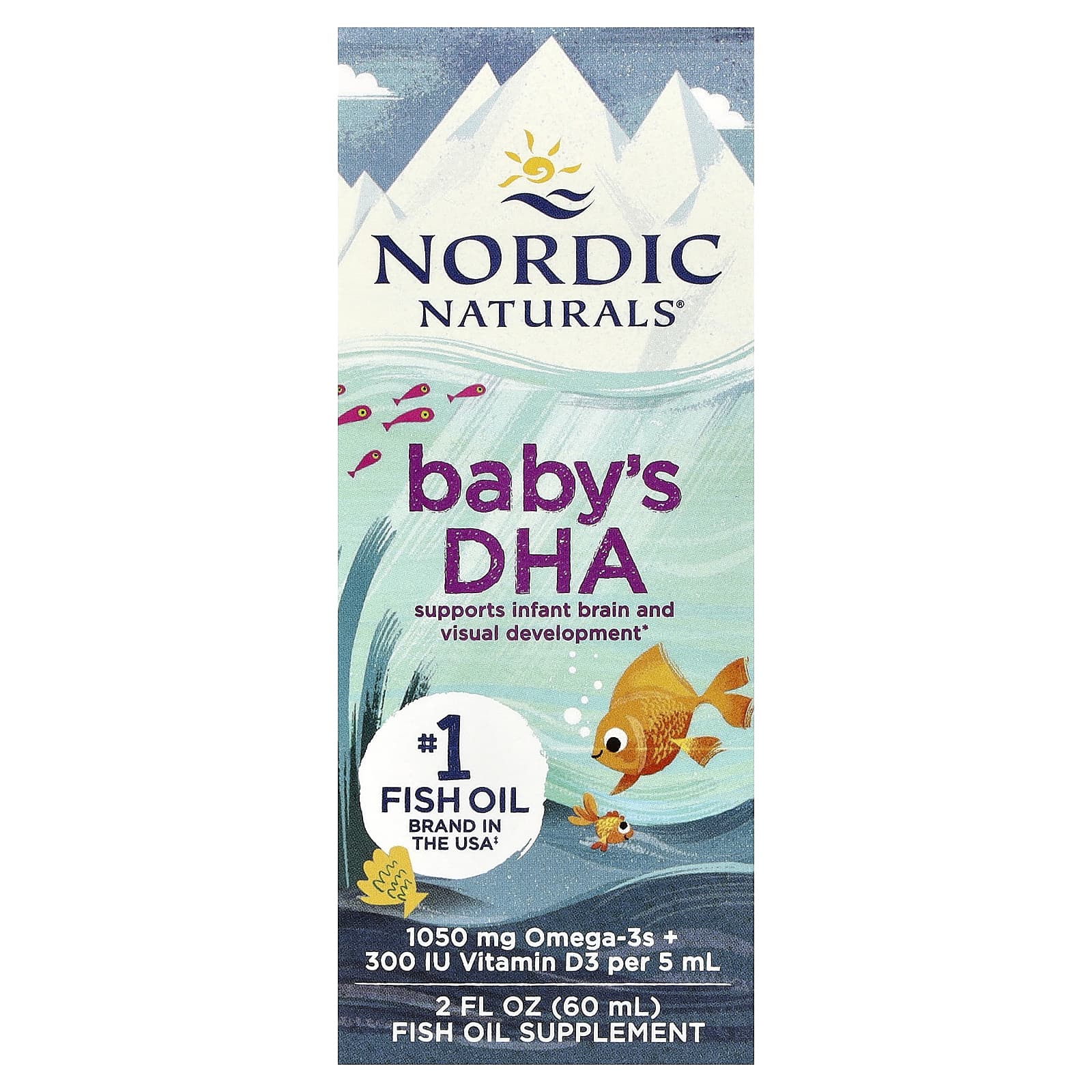 DHA Nordic Naturals Baby's, 60 мл — фото 2