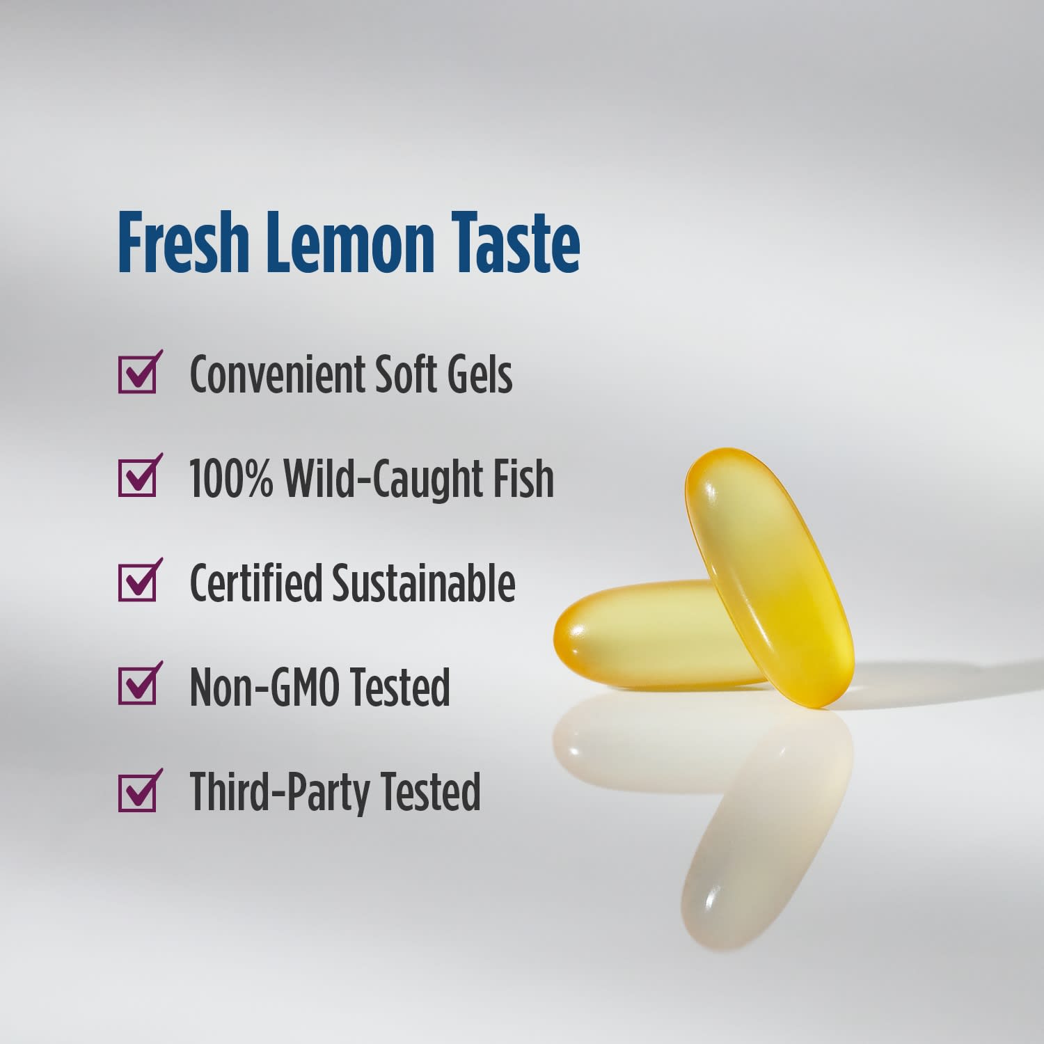 Омега-комплекс Nordic Naturals™, вкус Lemon, 180 мягких капсул — фото 5