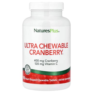 Клюква Ultra Chewable NaturesPlus®, 180 жевательных таблеток