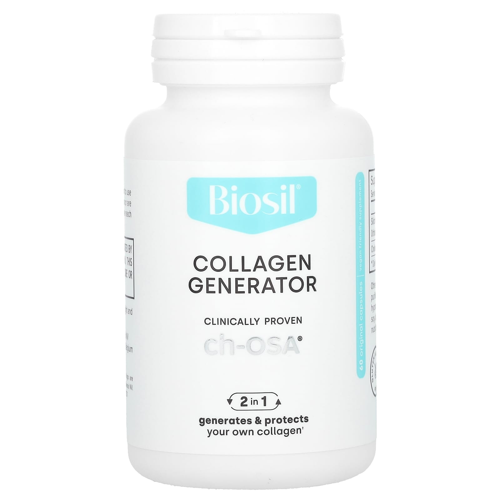 Коллагеновый комплекс Biosil, 60 капсул