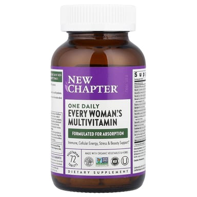 Мультивитамины New Chapter One Daily Every Woman's™, 72 растительных таблеток