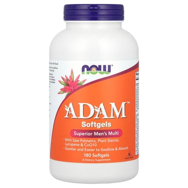 Мужские мультивитамины NOW Foods ADAM™, 180 мягких капсул