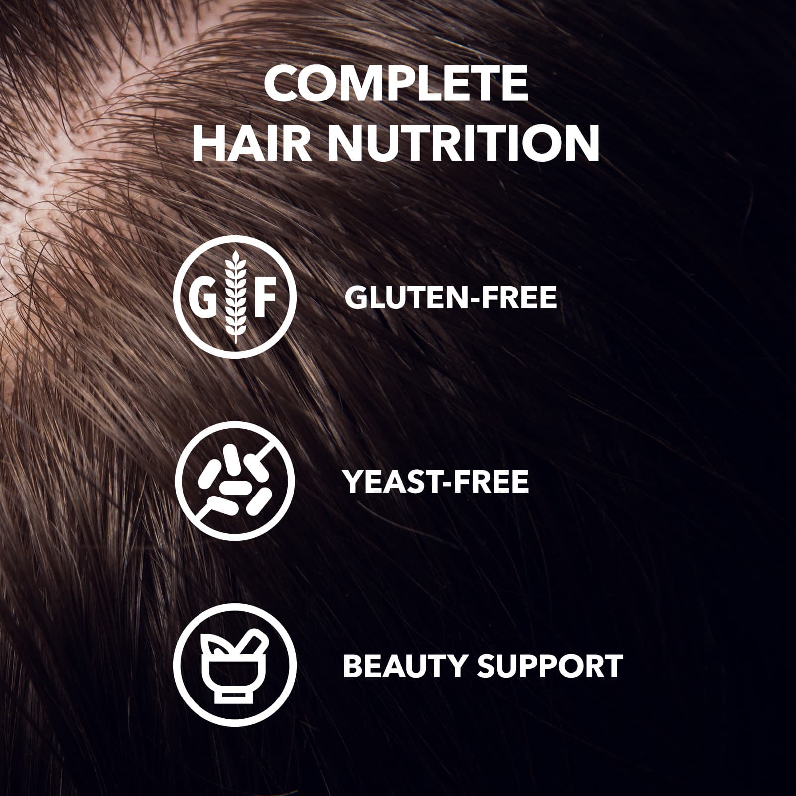 МСМ NaturesPlus Men's Ultra Hair® Plus With and Select Botanical Extracts, 60 таблеток — фото 4