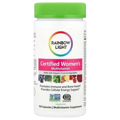Мультивитамины Rainbow Light Certified Women's, 120 капсул