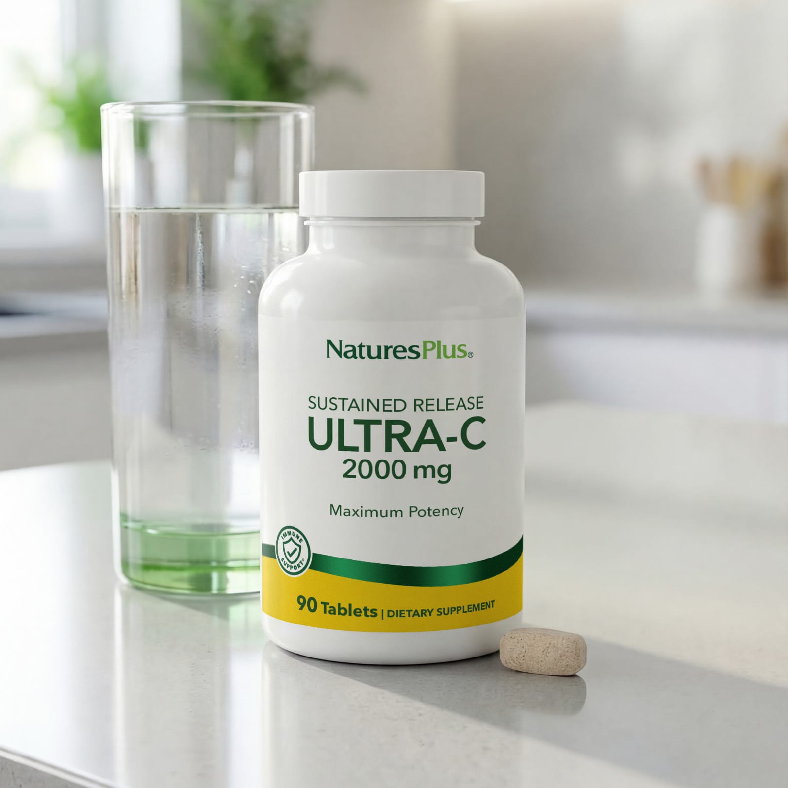 Витамин C NaturesPlus Ultra-C, пролонгированное высвобождение, 90 таблеток — фото 5