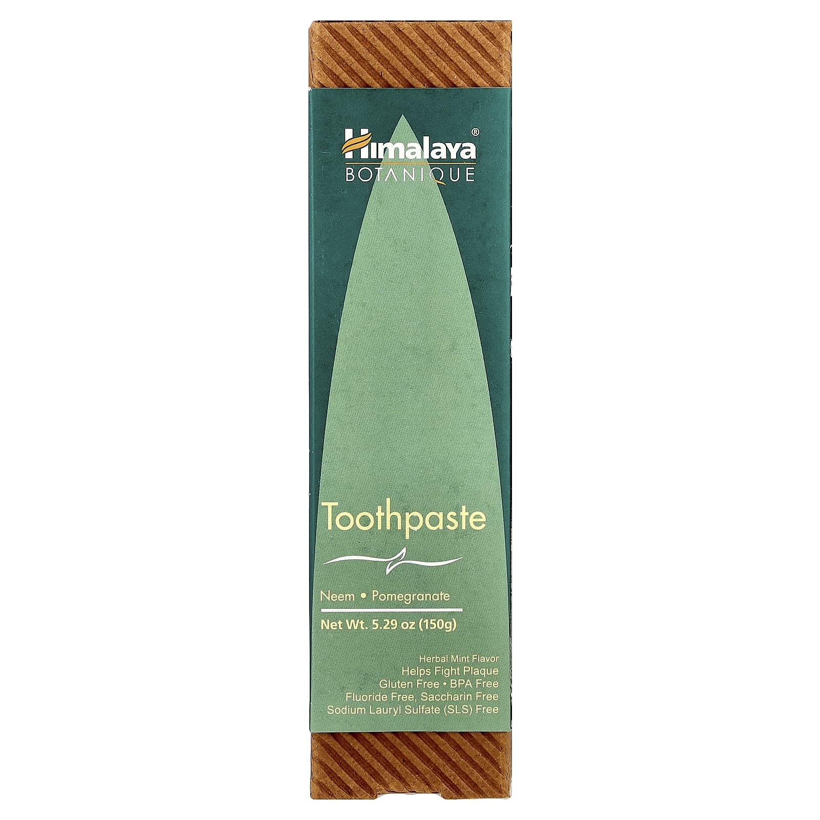 Зубная паста Himalaya Botanique Neem & Pomegranate Herbal Mint, 150 г