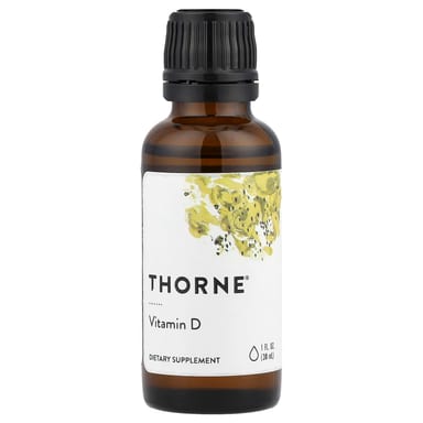 Витамин D Thorne Liquid, 30 мл, жидкая форма