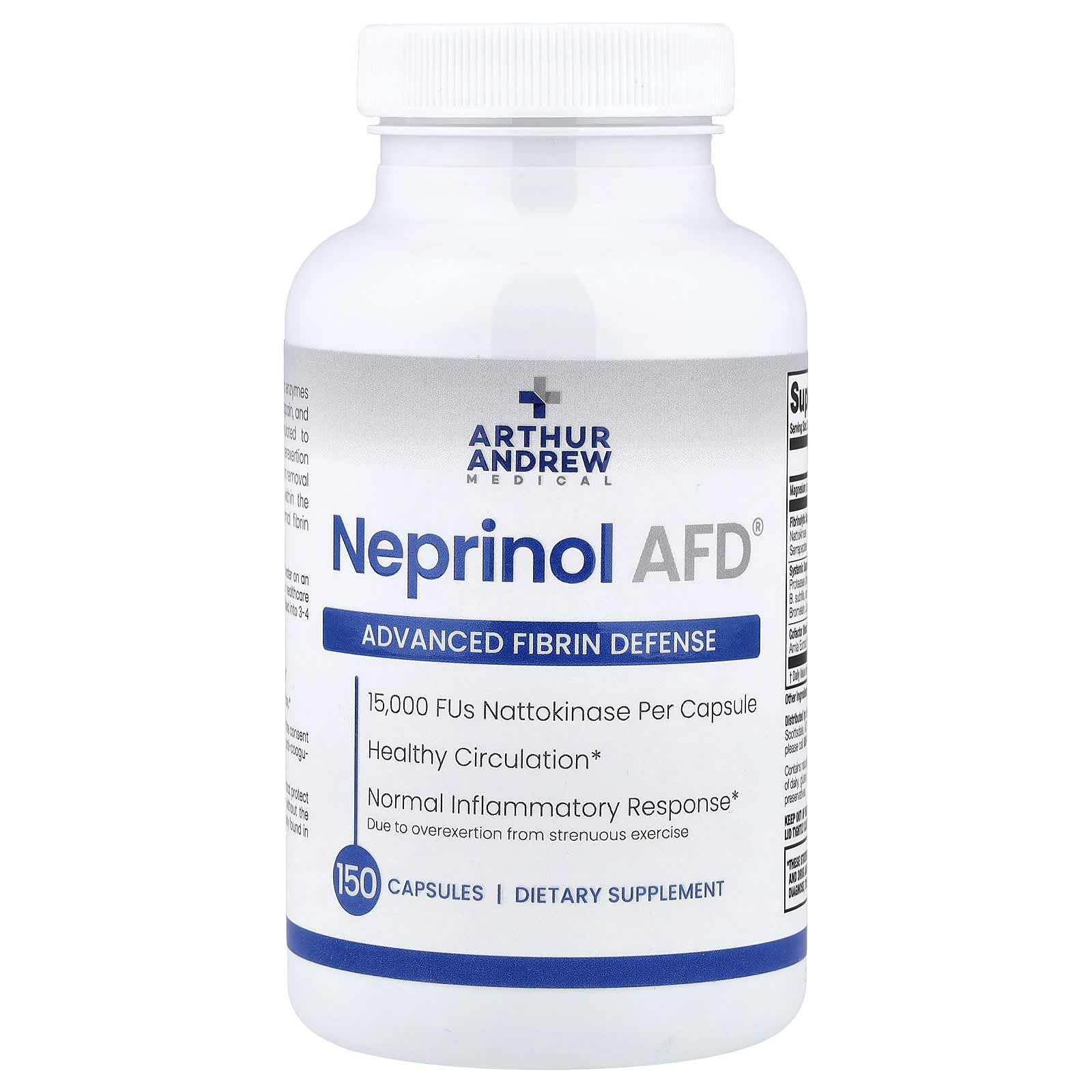 Ферментный комплекс Neprinol Arthur Andrew Medical AFD®, 150 капсул