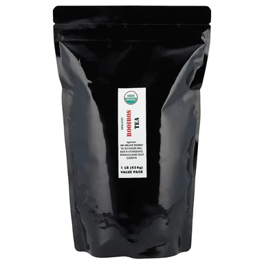 Фото товара: Чай J&R Port Trading Organic Rooibos Caffeine Free, 454 г, 1 lb