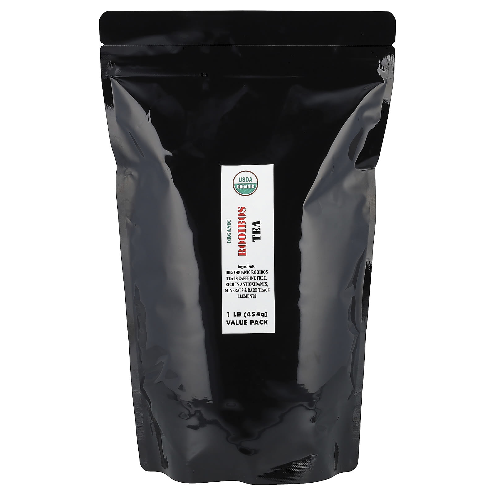 Чай J&R Port Trading Organic Rooibos Caffeine Free, 454 г, 1 lb