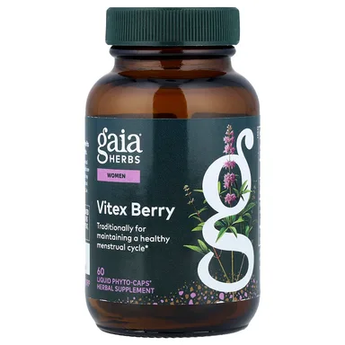 Фото товара: Витекс Gaia Herbs Women Berry, 500 мг, капсулы