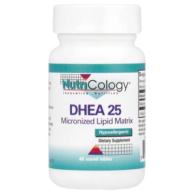 DHEA Nutricology 25, 25 мг, 60 таблеток