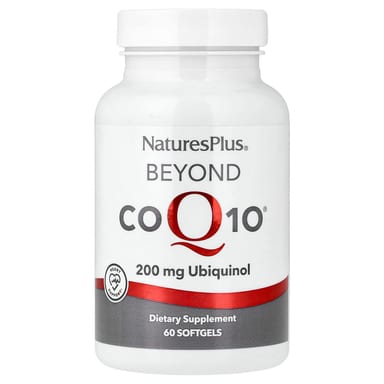 Коэнзим Q10 NaturesPlus Beyond® Ubiquinol, 200 мг, 60 мягких капсул