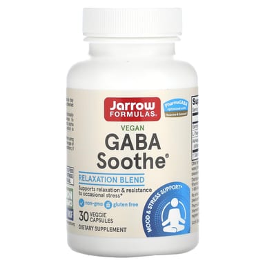 ГАМК Jarrow Formulas Soothe, 30 растительных капсул