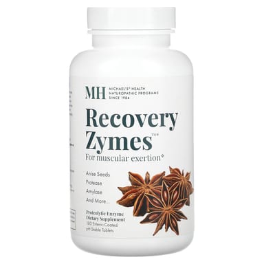 Ферментный комплекс Recovery Zymes Michael's Health, 180 таблеток