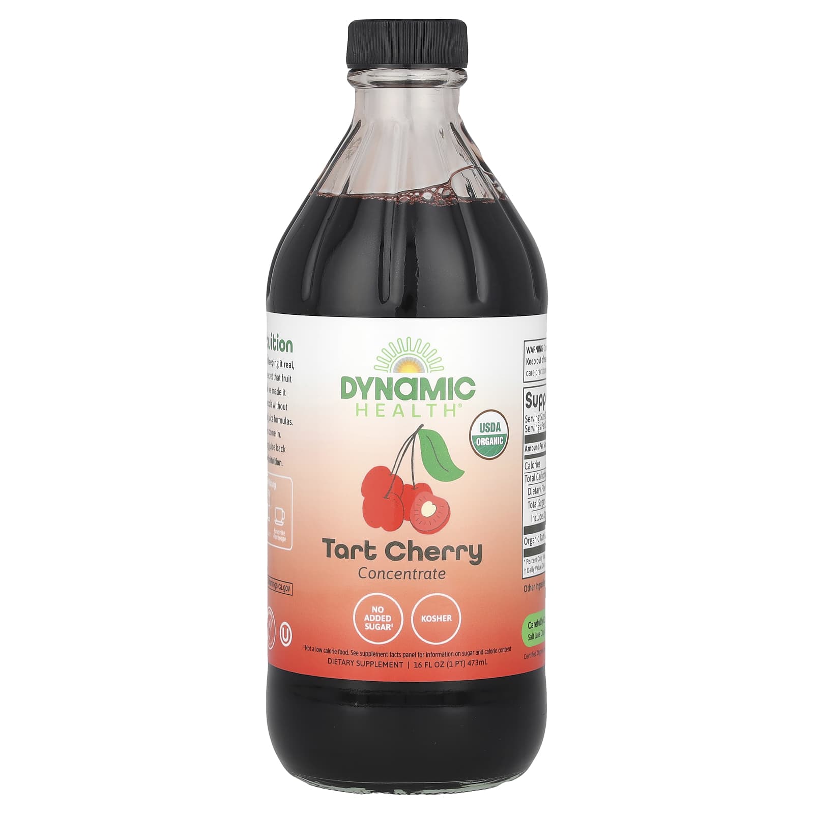 Концентрат терпкой вишни Dynamic Health, 473 мл