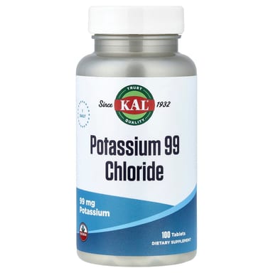 Калий KAL 99 Chloride, 99 мг, 100 таблеток