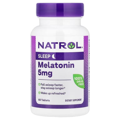 Мелатонин Natrol, 5 мг, 60 таблеток